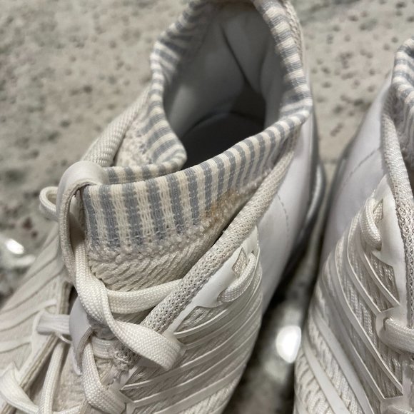 Adidas Icon 3 Cleats White Material Men's 11.5 - Picture 8 of 9